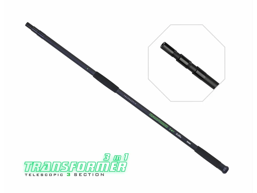 ZFISH Podběráková Tyč Transformer 3m Landing Net Handle